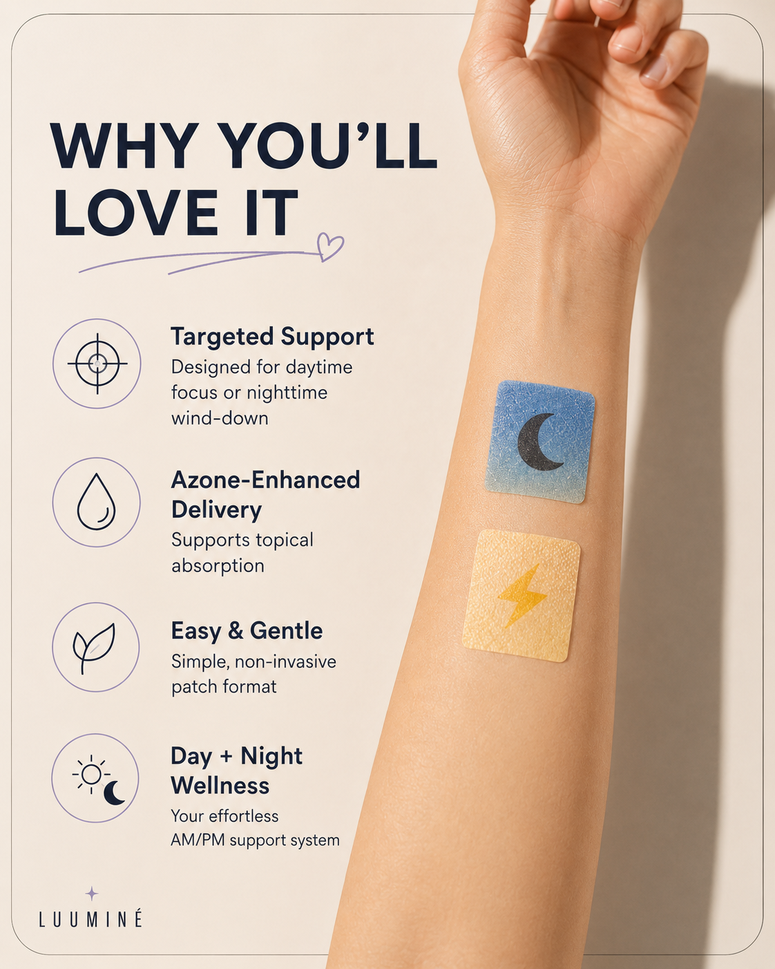 Day & Night Patch Duo - Topical Wellness Patches